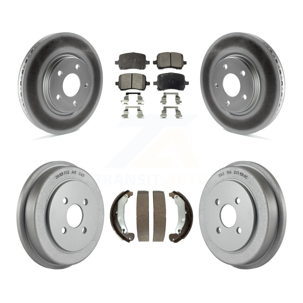 Transit Auto KGT-102568 Disc Brake Kit for 2006 Pontiac Pursuit - Front and Rear