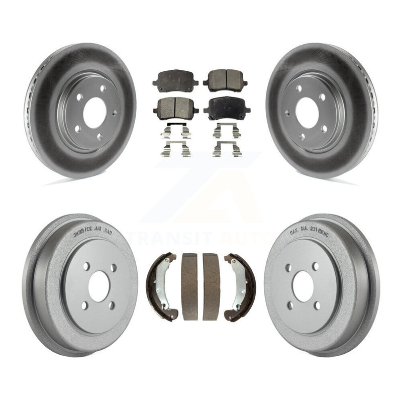 Transit Auto KGT-102568 Disc Brake Kit for 2006 Pontiac Pursuit - Front and Rear