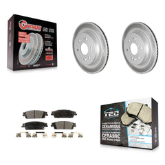 Transit Auto KGT-102573 Disc Brake Kit for 2019 Chevrolet Silverado 1500 LD, GMC Sierra 1500 Limited - Rear
