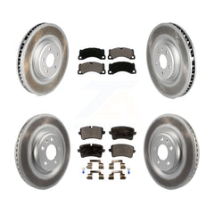 Transit Auto KGT-102580 Disc Brake Kit for 2017 Porsche Macan - Front and Rear