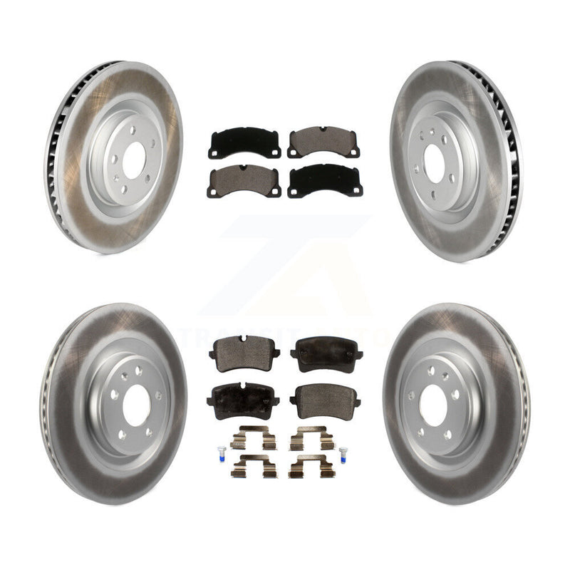 Transit Auto KGT-102580 Disc Brake Kit for 2017 Porsche Macan - Front and Rear