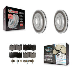Transit Auto KGT-102585 Disc Brake Kit for 2020-2021 Land Rover Range Rover, Land Rover Range Rover Sport - Front