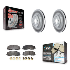 Transit Auto KGT-102587 Disc Brake Kit for 2021-2024 Jeep Wrangler - Front