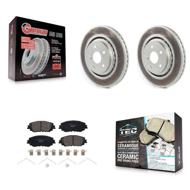 Transit Auto KGT-102592 Disc Brake Kit for 2020-2023 Toyota Camry - Front