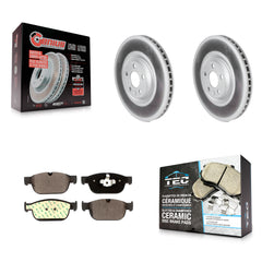 Transit Auto KGT-102599 Disc Brake Kit for 2016-2024 Volvo C40 Recharge, Volvo S60 and More - Front
