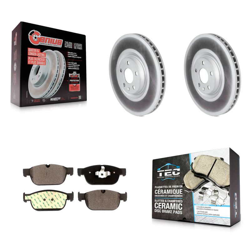 Transit Auto KGT-102599 Disc Brake Kit for 2016-2024 Volvo C40 Recharge, Volvo S60 and More - Front
