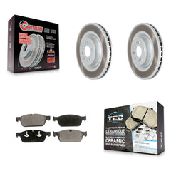 Transit Auto KGT-102608 Disc Brake Kit for 2017 Mercedes-Benz GLS350d - Front