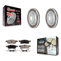Transit Auto KGT-102609 Disc Brake Kit for 2013-2019 Mercedes-Benz GLE400, Mercedes-Benz GLS450 and More - Front