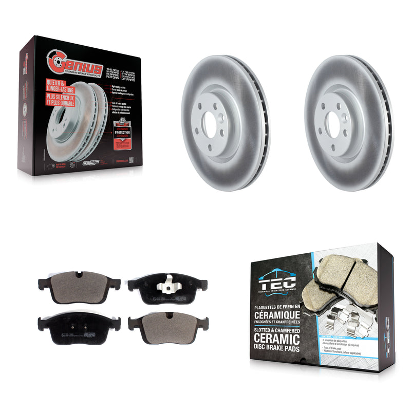 Transit Auto KGT-102616 Disc Brake Kit for 2016-2017 Volvo XC60 - Front