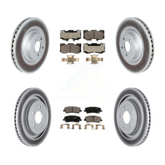 Transit Auto KGT-102618 Disc Brake Kit for 2020 Ford Mustang - Front and Rear
