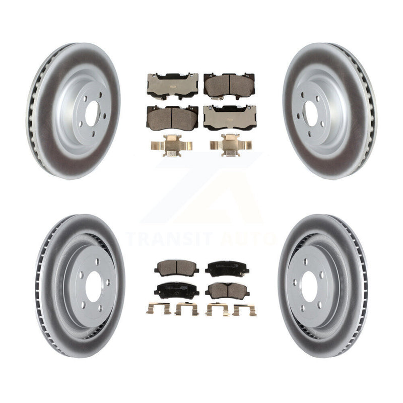 Transit Auto KGT-102618 Disc Brake Kit for 2020 Ford Mustang - Front and Rear