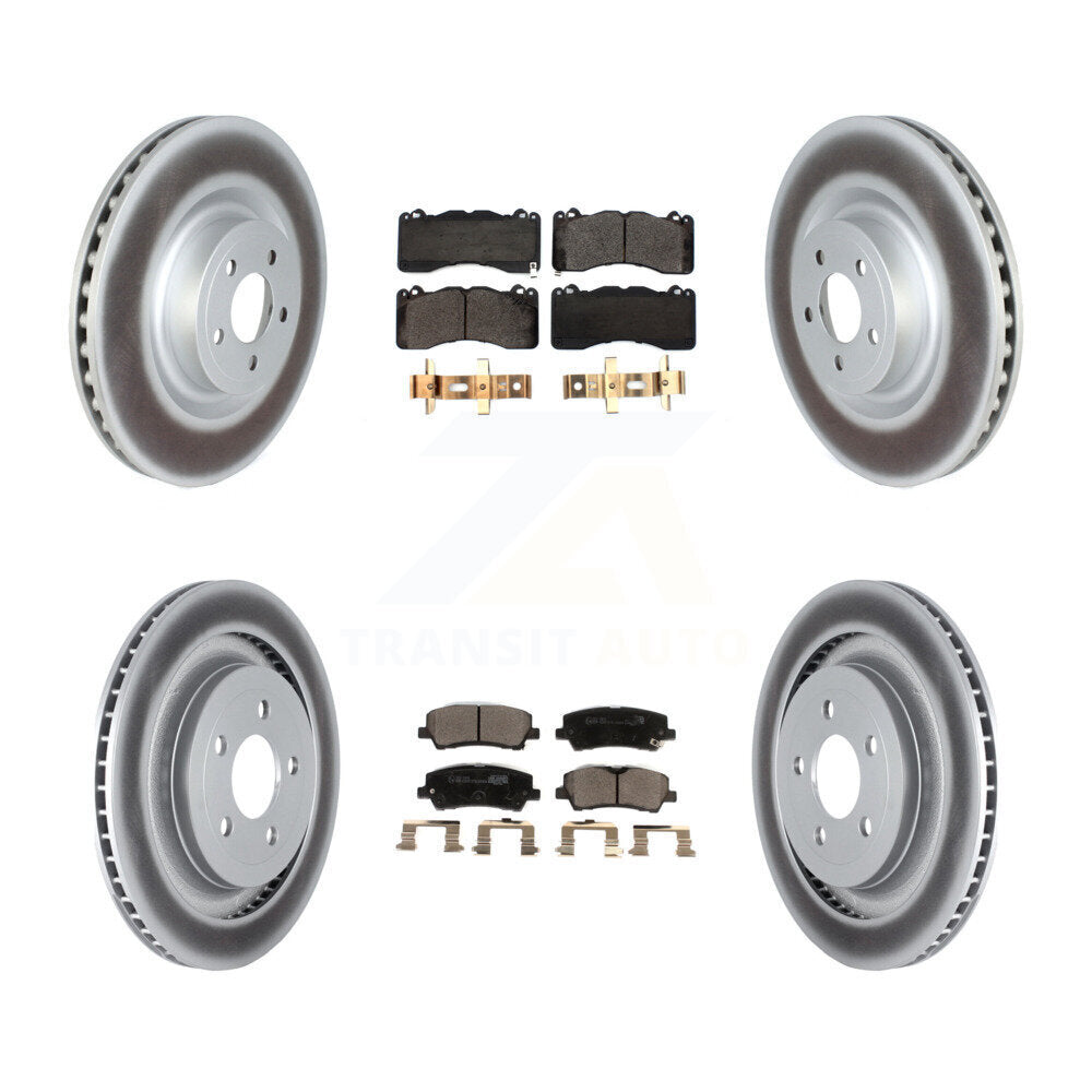 Transit Auto KGT-102619 Disc Brake Kit for 2015-2022 Ford Mustang - Front and Rear