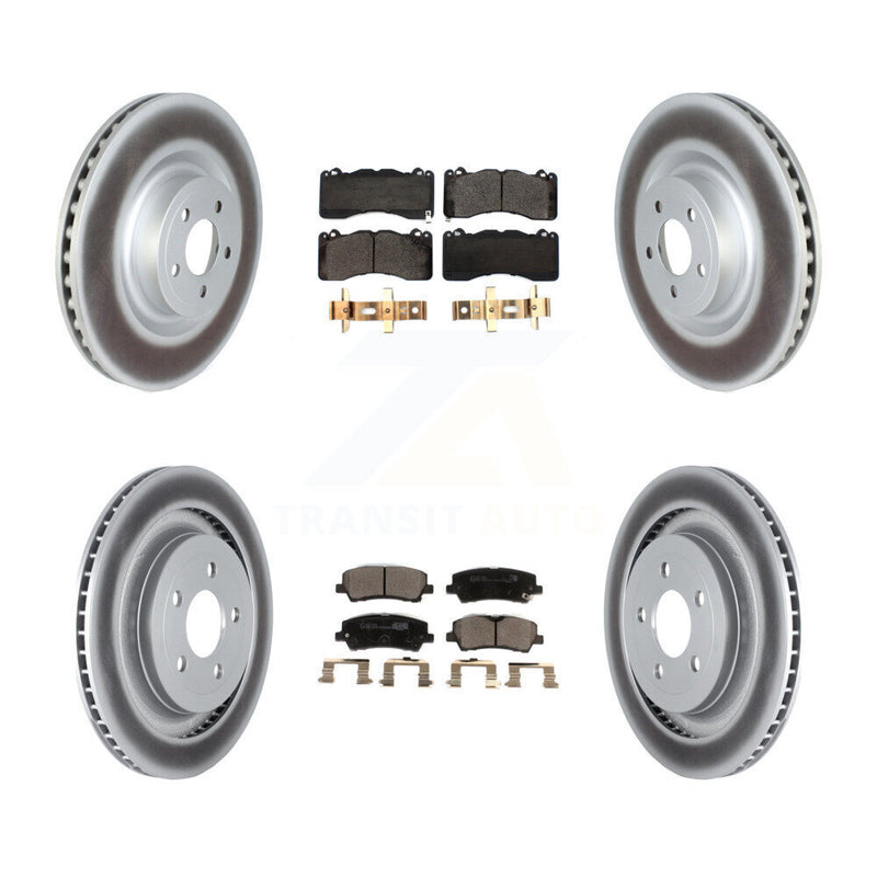 Transit Auto KGT-102619 Disc Brake Kit for 2015-2022 Ford Mustang - Front and Rear