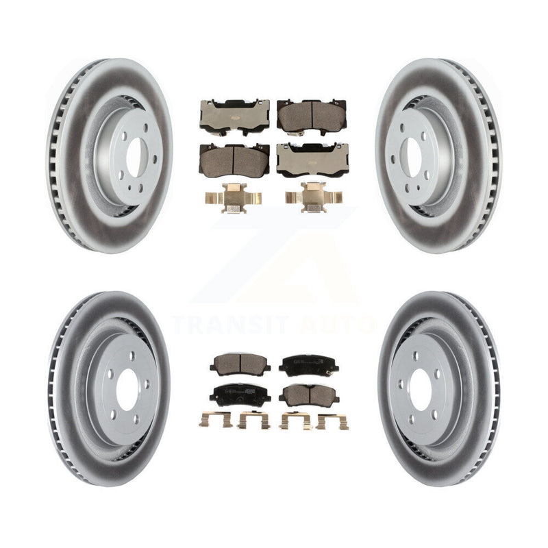 Transit Auto KGT-102620 Disc Brake Kit for 2015-2019 Ford Mustang - Front and Rear