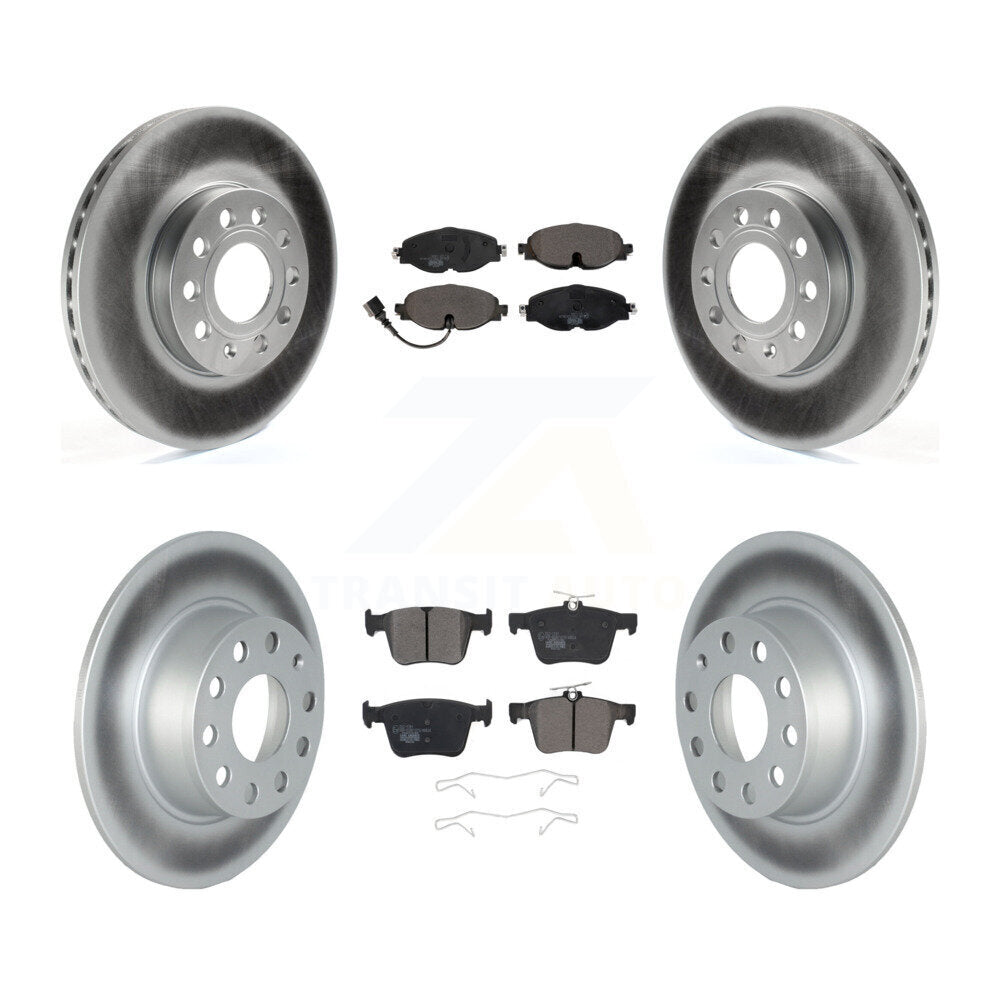 Transit Auto KGT-102622 Disc Brake Kit for 2019-2023 Volkswagen Taos, Volkswagen Jetta - Front and Rear