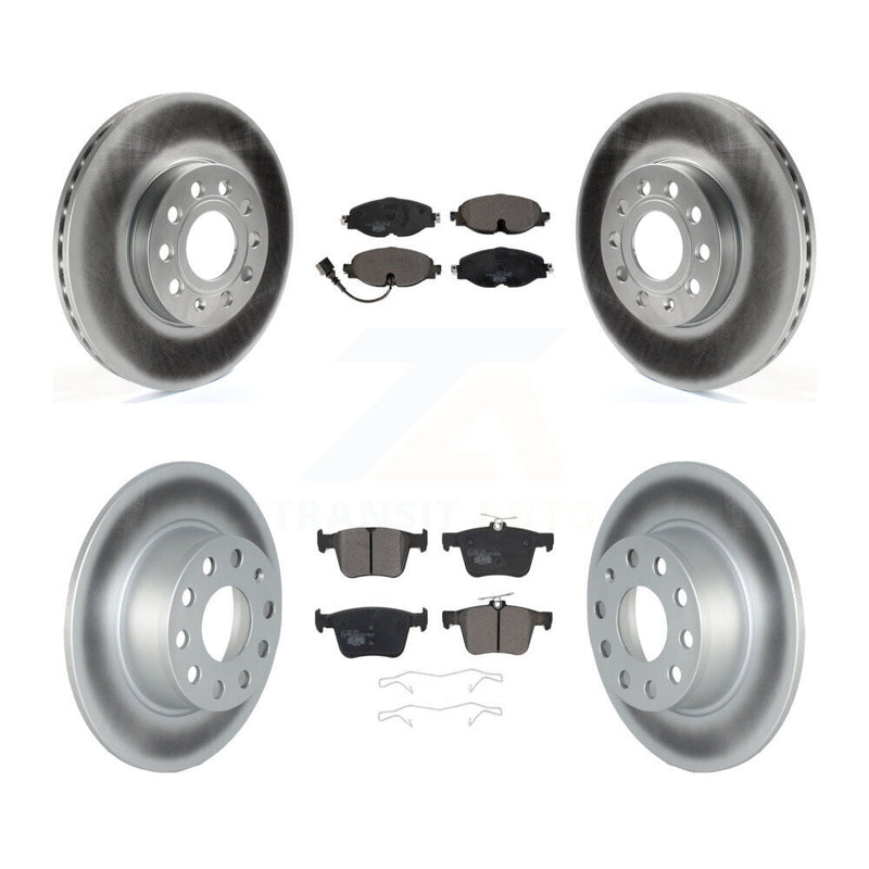 Transit Auto KGT-102622 Disc Brake Kit for 2019-2023 Volkswagen Taos, Volkswagen Jetta - Front and Rear