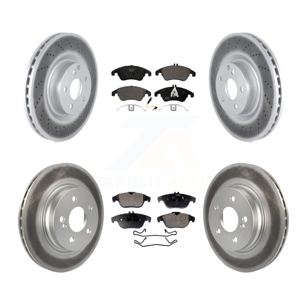 Transit Auto KGT-102623 Disc Brake Kit for 2010-2016 Mercedes-Benz E550 - Front and Rear