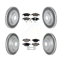Transit Auto KGT-102624 Disc Brake Kit for 2010-2016 Mercedes-Benz E550 - Front and Rear