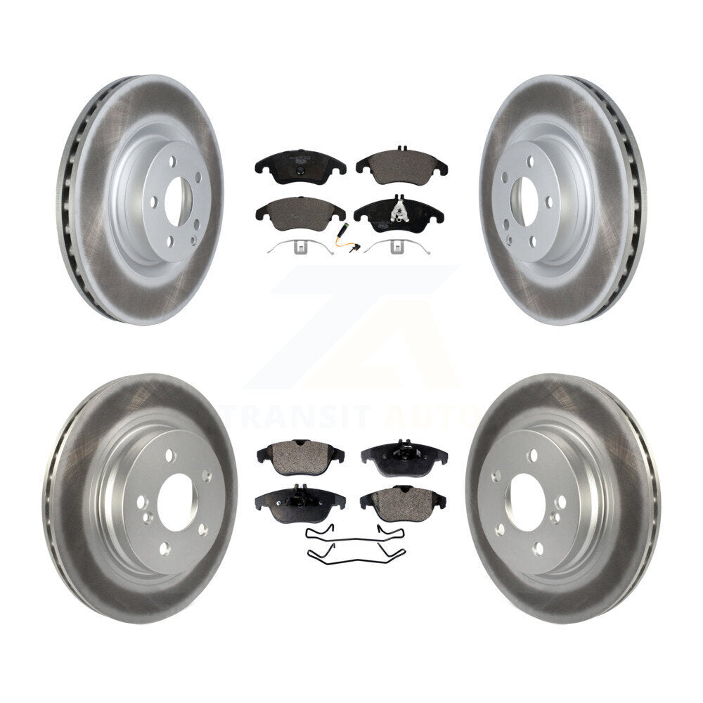 Transit Auto KGT-102625 Disc Brake Kit for 2010-2016 Mercedes-Benz E550 - Front and Rear