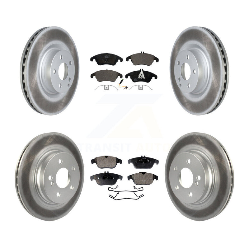 Transit Auto KGT-102625 Disc Brake Kit for 2010-2016 Mercedes-Benz E550 - Front and Rear