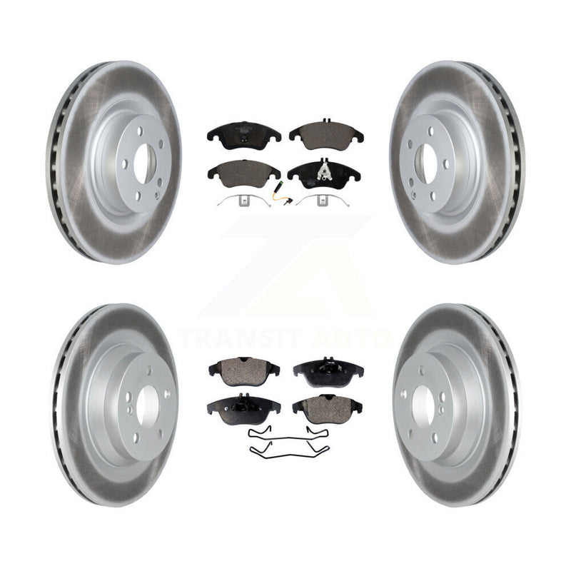 Transit Auto KGT-102626 Disc Brake Kit for 2010-2016 Mercedes-Benz E550 - Front and Rear