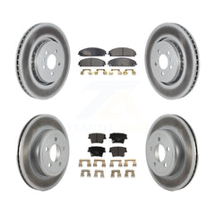 Transit Auto KGT-102627 Disc Brake Kit for 2014-2018 Dodge Charger - Front and Rear