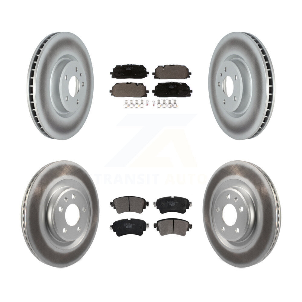 Transit Auto KGT-102640 Disc Brake Kit for 2018-2020 Audi Q5 PHEV, Audi S4 and More - Front and Rear
