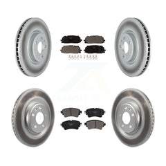 Transit Auto KGT-102640 Disc Brake Kit for 2018-2020 Audi Q5 PHEV, Audi S4 and More - Front and Rear