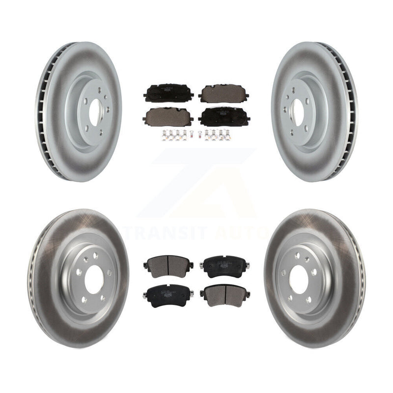 Transit Auto KGT-102640 Disc Brake Kit for 2018-2020 Audi Q5 PHEV, Audi S4 and More - Front and Rear