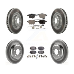 Transit Auto KGT-102641 Disc Brake Kit for 2009 Audi A4 Quattro - Front and Rear