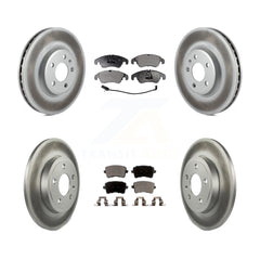 Transit Auto KGT-102642 Disc Brake Kit for 2009 Audi A4 Quattro - Front and Rear