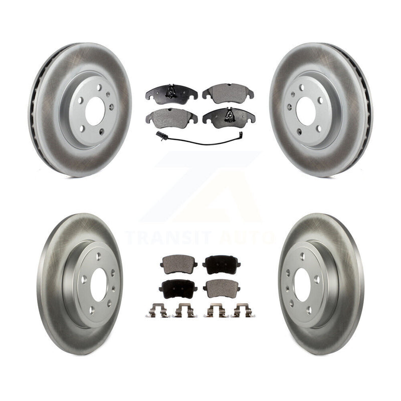 Transit Auto KGT-102642 Disc Brake Kit for 2009 Audi A4 Quattro - Front and Rear