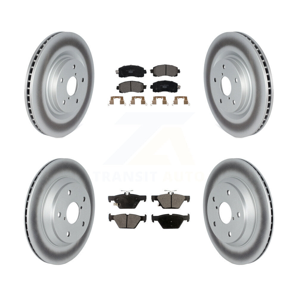Transit Auto KGT-102644 Disc Brake Kit for 2019-2024 Subaru Crosstrek, Subaru Forester - Front and Rear