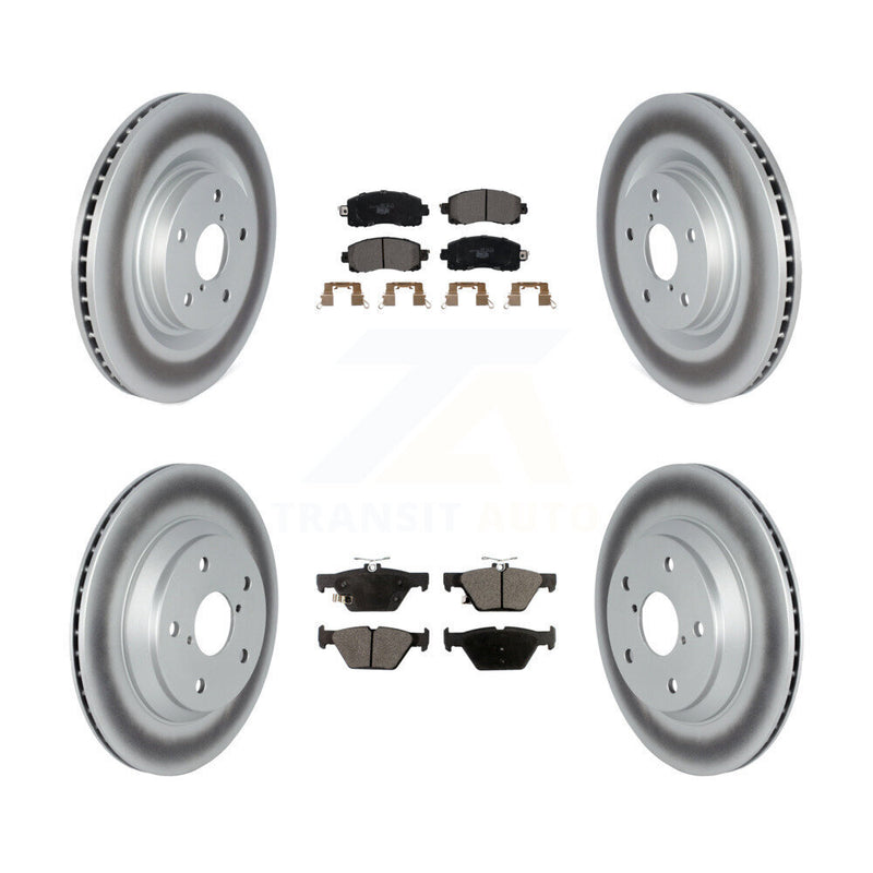 Transit Auto KGT-102644 Disc Brake Kit for 2019-2024 Subaru Crosstrek, Subaru Forester - Front and Rear