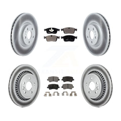 Transit Auto KGT-102645 Disc Brake Kit for 2016-2017 Volvo XC60 - Front and Rear