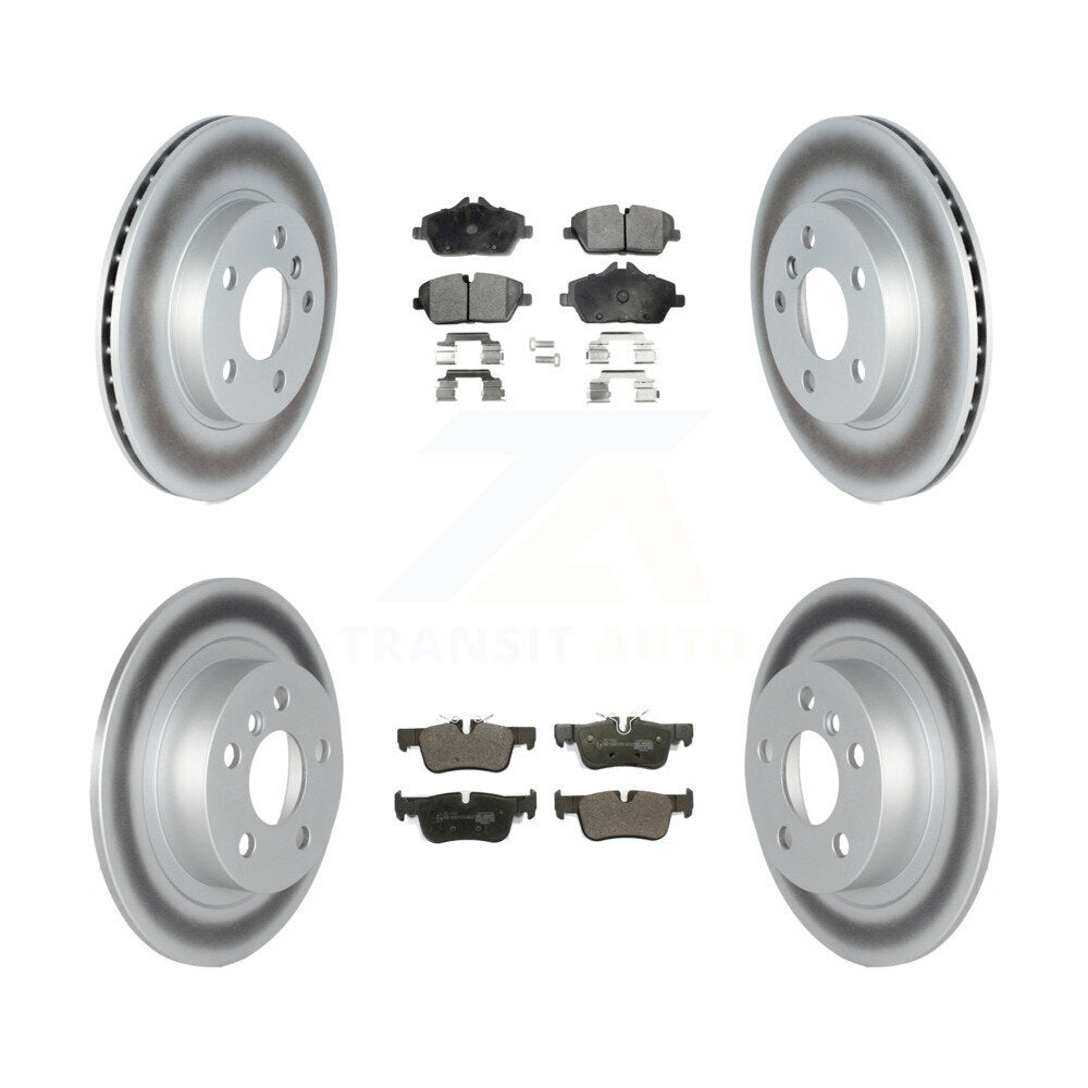 Transit Auto KGT-102653 Disc Brake Kit for 2014-2018 BMW i3s, BMW i3 - Front and Rear