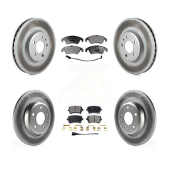Transit Auto KGT-102654 Disc Brake Kit for 2013 Audi A4 allroad - Front and Rear