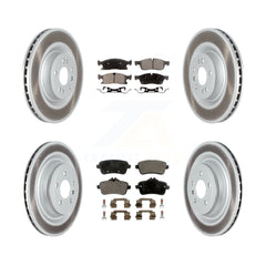 Transit Auto KGT-102658 Disc Brake Kit for 2013-2019 Mercedes-Benz GLS450, Mercedes-Benz GL450, Mercedes-Benz GL350 - Front and Rear