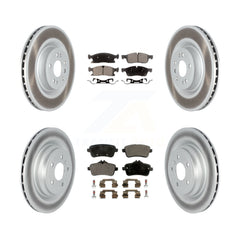Transit Auto KGT-102660 Disc Brake Kit for 2016-2019 Mercedes-Benz GLE400 - Front and Rear