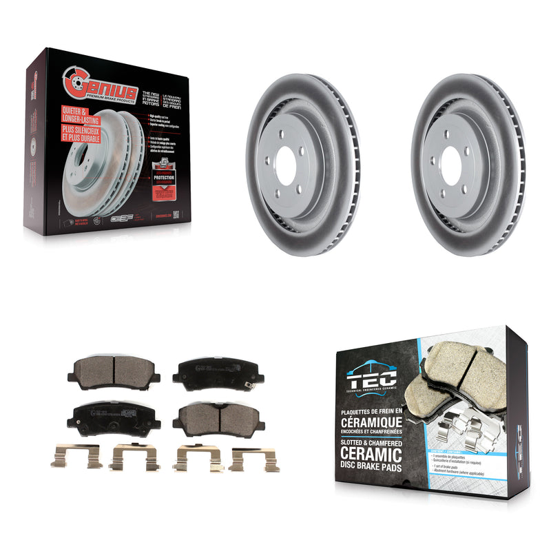 Transit Auto KGT-102677 Disc Brake Kit for 2015-2023 Ford Mustang - Rear