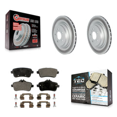 Transit Auto KGT-102687 Disc Brake Kit for 2013-2019 Mercedes-Benz GLE43 AMG, Mercedes-Benz GLE300d and More - Rear