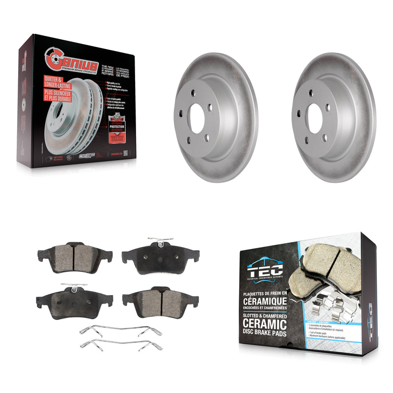 Transit Auto KGT-102688 Disc Brake Kit for 2018-2023 Ford Transit Connect - Rear