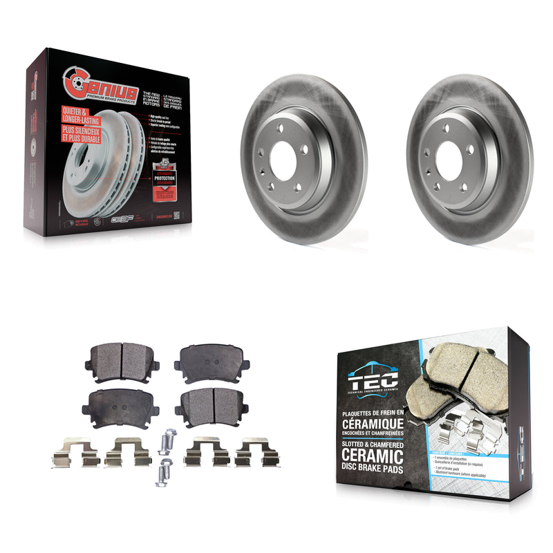 Transit Auto KGT-102693 Disc Brake Kit for 2009 Audi A4 Quattro - Rear