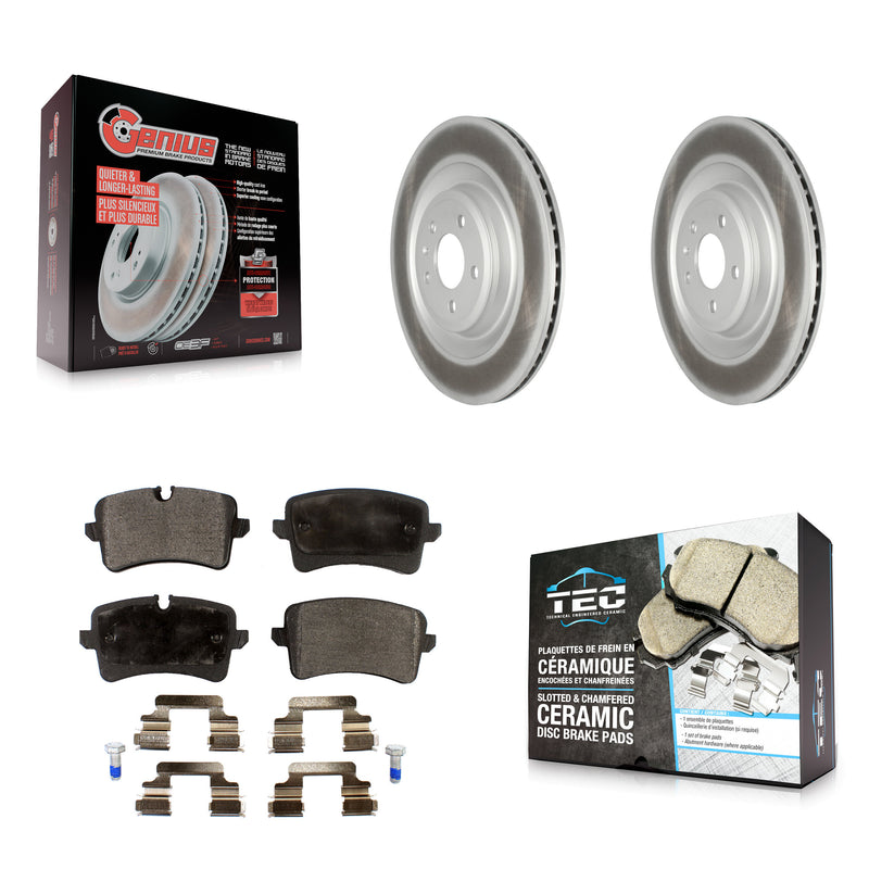 Transit Auto KGT-102694 Disc Brake Kit for 2011-2018 Audi S6, Audi S7 and More - Rear