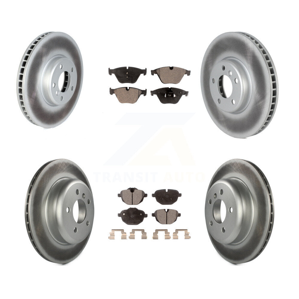 Transit Auto KGT-102706 Disc Brake Kit for 2011-2013 BMW 535i - Front and Rear