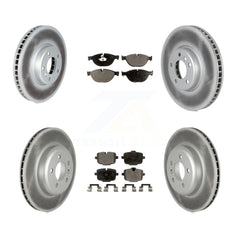 Transit Auto KGT-102709 Disc Brake Kit for 2011-2018 BMW 650i Gran Coupe, BMW 650i xDrive Gran Coupe and More - Front and Rear