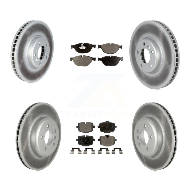 Transit Auto KGT-102709 Disc Brake Kit for 2011-2018 BMW 650i Gran Coupe, BMW 650i xDrive Gran Coupe and More - Front and Rear