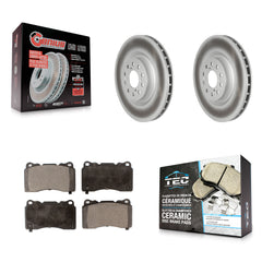 Transit Auto KGT-102711 Disc Brake Kit for 2017-2020 Honda Civic - Front