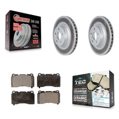 Transit Auto KGT-102720 Disc Brake Kit for 2012-2019 Tesla X, Tesla S - Front