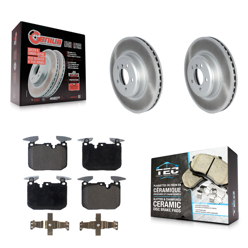 Transit Auto KGT-102724 Disc Brake Kit for 2012-2020 BMW 340i, BMW 340i xDrive and More - Front